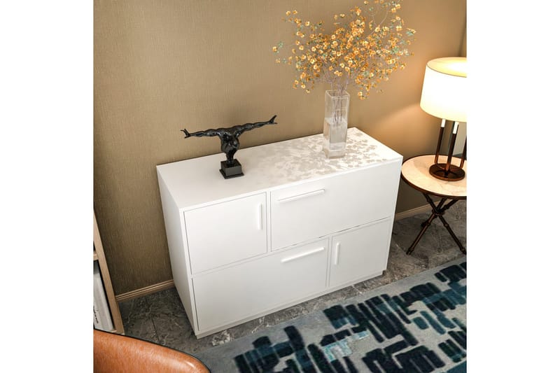 Desgrar Konsollbord 120x81,6 cm - Vit - Möbler - Bord & matgrupper - Avlastningsbord - Konsolbord & sidobord