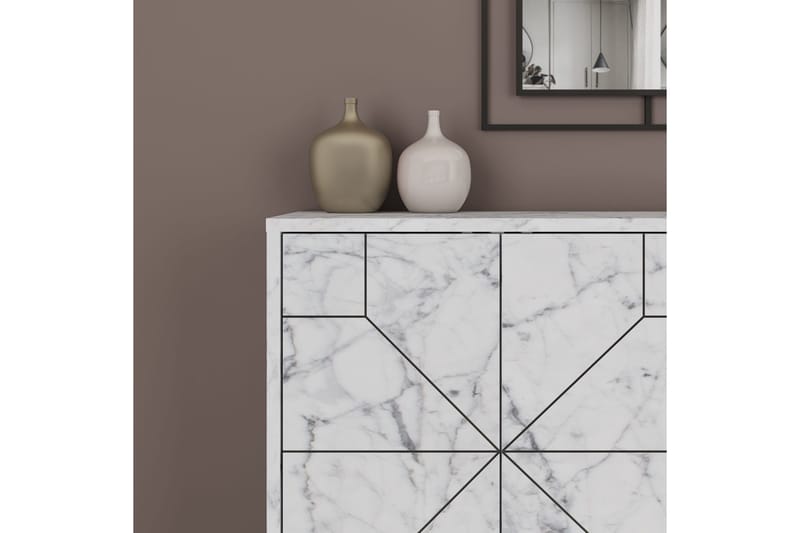 Desgrar Konsollbord 123x62,4 cm - Vit - Möbler - Bord & matgrupper - Avlastningsbord - Konsolbord & sidobord