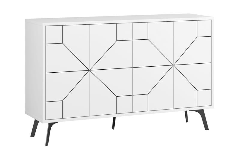 Desgrar Konsollbord 123x62,4 cm - Vit - Möbler - Bord & matgrupper - Avlastningsbord - Konsolbord & sidobord