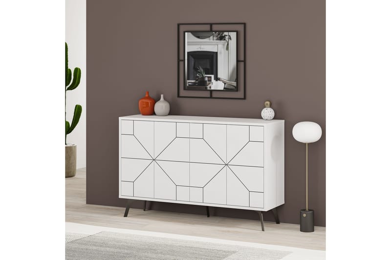 Desgrar Konsollbord 123x62,4 cm - Vit - Möbler - Bord & matgrupper - Avlastningsbord - Konsolbord & sidobord