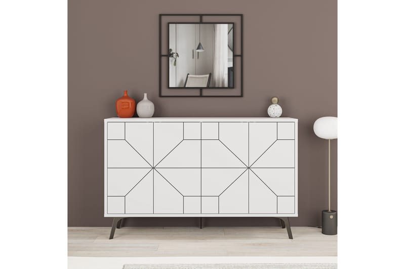 Desgrar Konsollbord 123x62,4 cm - Vit - Möbler - Bord & matgrupper - Avlastningsbord - Konsolbord & sidobord