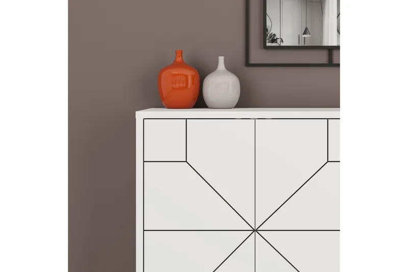 Desgrar Konsollbord 123x62,4 cm - Vit - Möbler - Bord & matgrupper - Avlastningsbord - Konsolbord & sidobord