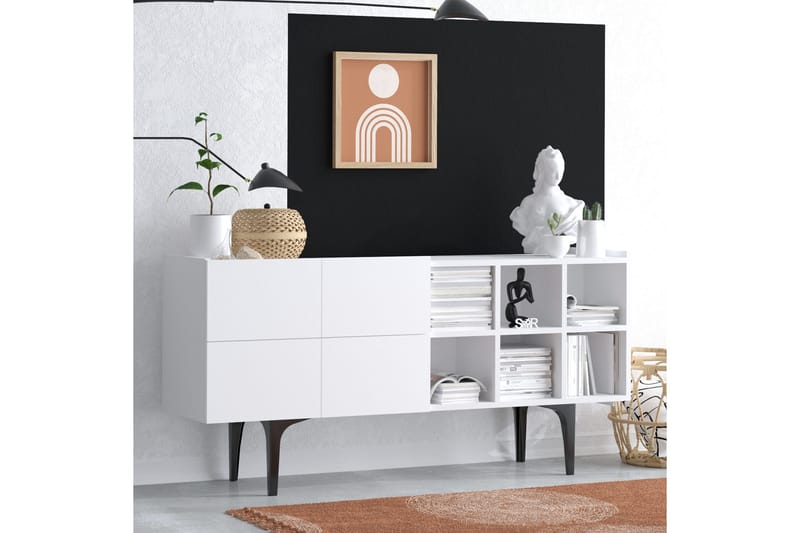 Desgrar Konsollbord 150x75 cm - Vit - Möbler - Bord & matgrupper - Avlastningsbord - Konsolbord & sidobord