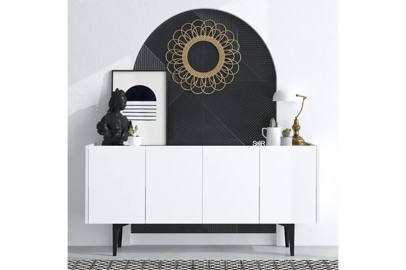 Desgrar Konsollbord 150x75 cm - Vit - Möbler - Bord & matgrupper - Avlastningsbord - Konsolbord & sidobord