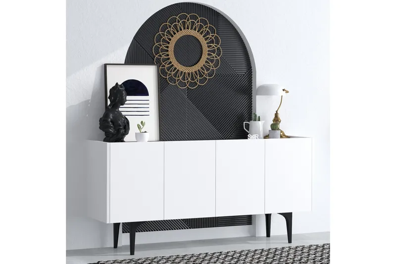 Desgrar Konsollbord 150x75 cm - Vit - Möbler - Bord & matgrupper - Avlastningsbord - Konsolbord & sidobord