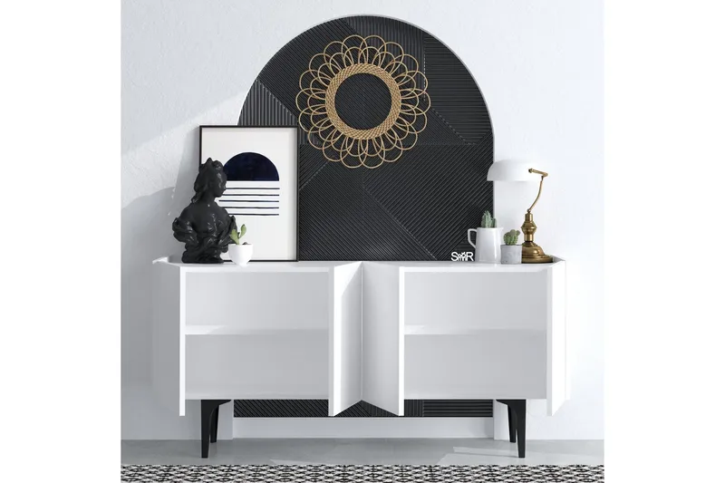 Desgrar Konsollbord 150x75 cm - Vit - Möbler - Bord & matgrupper - Avlastningsbord - Konsolbord & sidobord