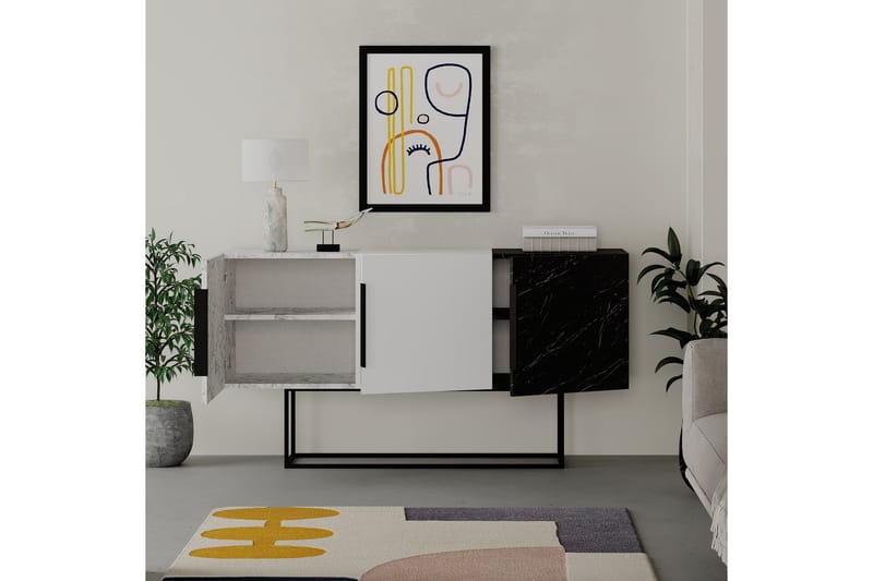 Desgrar Konsollbord 150x79,5 cm - Vit - Möbler - Bord & matgrupper - Avlastningsbord - Konsolbord & sidobord