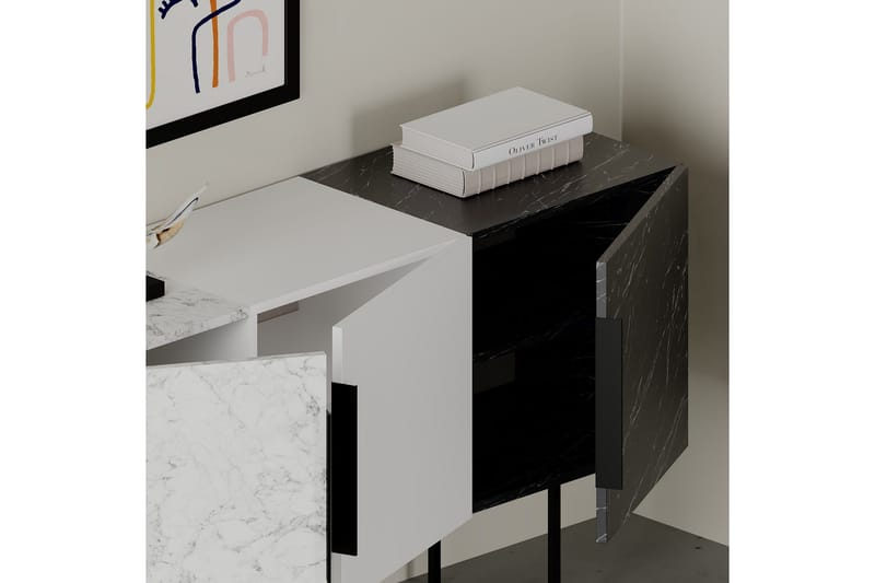 Desgrar Konsollbord 150x79,5 cm - Vit - Möbler - Bord & matgrupper - Avlastningsbord - Konsolbord & sidobord