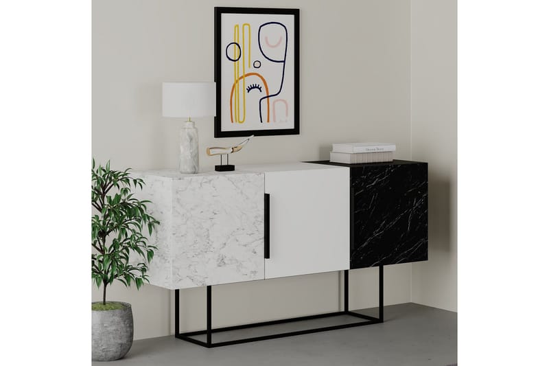 Desgrar Konsollbord 150x79,5 cm - Vit - Möbler - Bord & matgrupper - Avlastningsbord - Konsolbord & sidobord