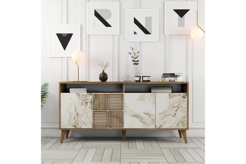 Desgrar Konsollbord 160x78 cm - Brun - Möbler - Bord & matgrupper - Avlastningsbord - Konsolbord & sidobord