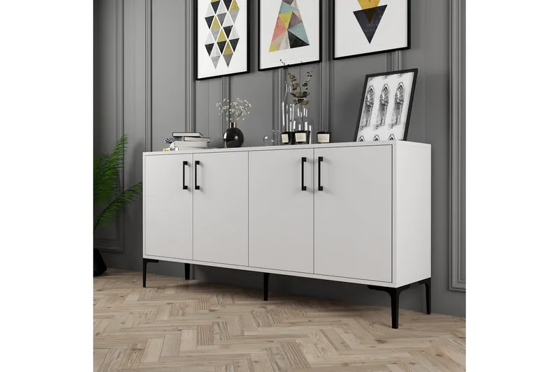 Desgrar Konsollbord 160x78 cm - Vit - Möbler - Bord & matgrupper - Avlastningsbord - Konsolbord & sidobord