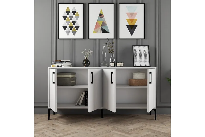 Desgrar Konsollbord 160x78 cm - Vit - Möbler - Bord & matgrupper - Avlastningsbord - Konsolbord & sidobord