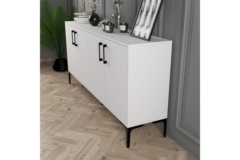 Desgrar Konsollbord 160x78 cm - Vit - Möbler - Bord & matgrupper - Avlastningsbord - Konsolbord & sidobord