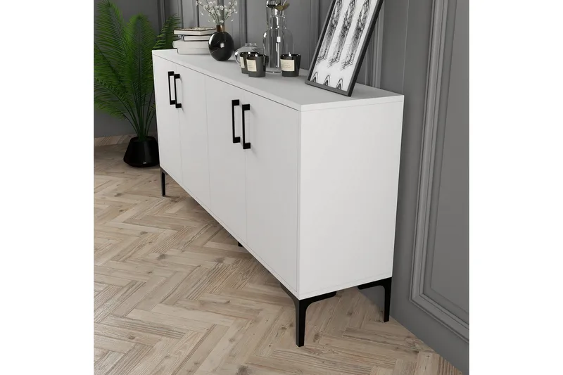 Desgrar Konsollbord 160x78 cm - Vit - Möbler - Bord & matgrupper - Avlastningsbord - Konsolbord & sidobord