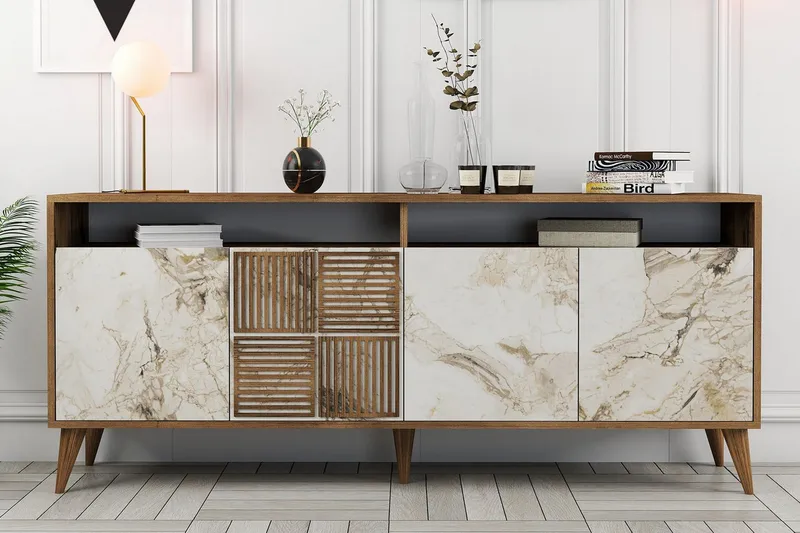 Desgrar Konsollbord 180x78,6 cm - Brun - Möbler - Bord & matgrupper - Avlastningsbord - Konsolbord & sidobord