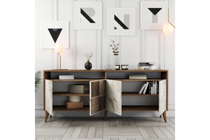 Desgrar Konsollbord 180x78,6 cm - Brun - Möbler - Bord & matgrupper - Avlastningsbord - Konsolbord & sidobord