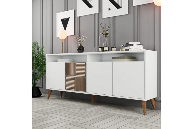 Desgrar Konsollbord 180x78,6 cm - Vit - Möbler - Bord & matgrupper - Avlastningsbord - Konsolbord & sidobord