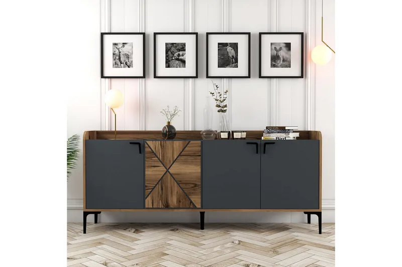 Desgrar Konsollbord 180x78 cm - Brun - Möbler - Bord & matgrupper - Avlastningsbord - Konsolbord & sidobord