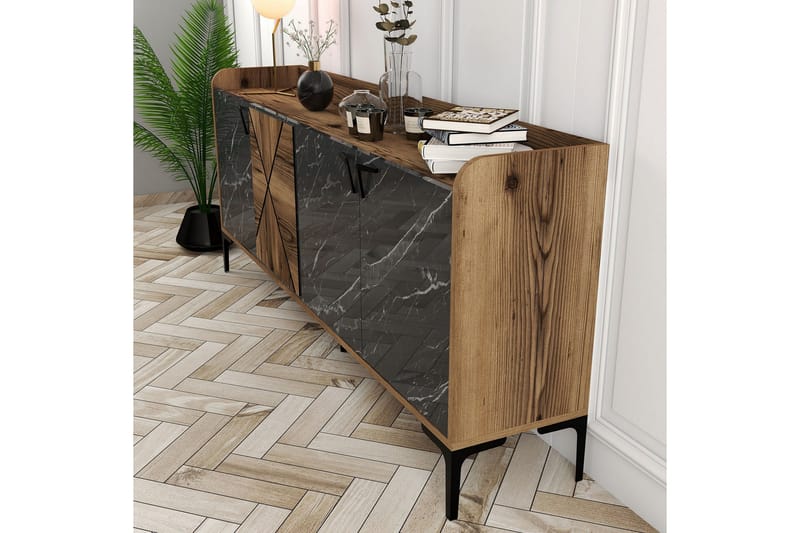 Desgrar Konsollbord 180x78 cm - Brun - Möbler - Bord & matgrupper - Avlastningsbord - Konsolbord & sidobord