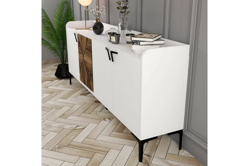 Desgrar Konsollbord 180x78 cm - Vit - Möbler - Bord & matgrupper - Avlastningsbord - Konsolbord & sidobord