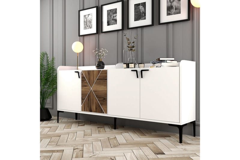 Desgrar Konsollbord 180x78 cm - Vit - Möbler - Bord & matgrupper - Avlastningsbord - Konsolbord & sidobord