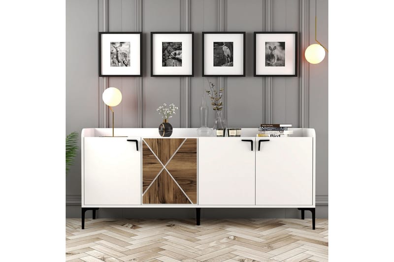 Desgrar Konsollbord 180x78 cm - Vit - Möbler - Bord & matgrupper - Avlastningsbord - Konsolbord & sidobord