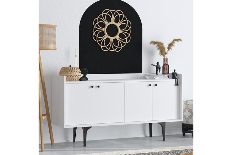Desgrar Sidobord 150x80 cm - Vit - Möbler - Bord & matgrupper - Avlastningsbord - Konsolbord & sidobord