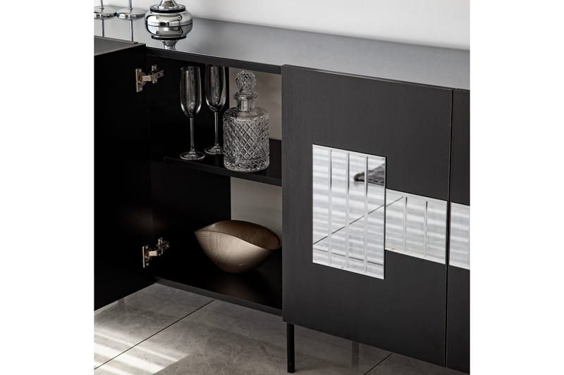 Djarhint Konsollbord 180 cm - Svart - Förvaring - Förvaringsmöbler - Sideboard & skänk