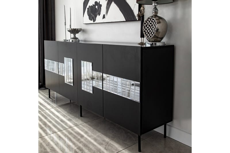 Djarhint Konsollbord 180 cm - Svart - Förvaring - Förvaringsmöbler - Sideboard & skänk