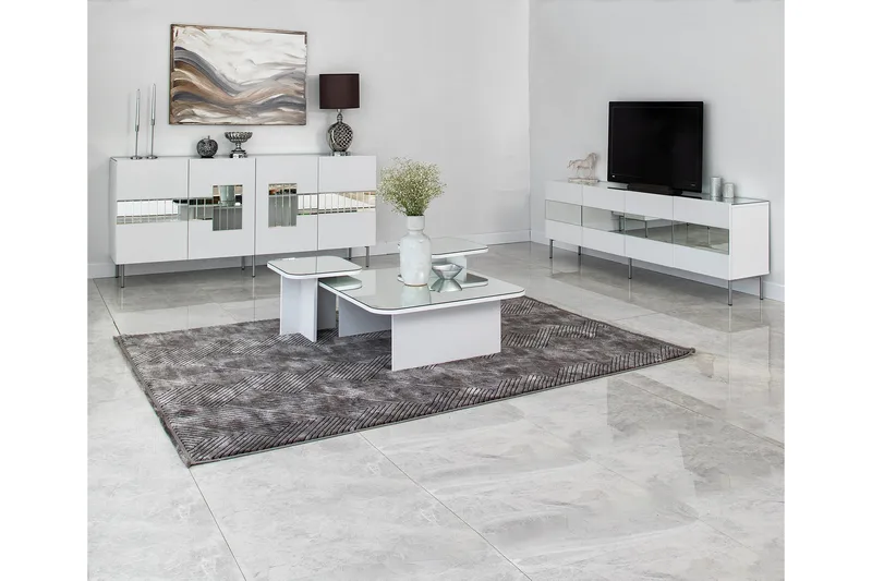 Djarhint Konsollbord 180 cm - Vit - Förvaring - Förvaringsmöbler - Sideboard & skänk