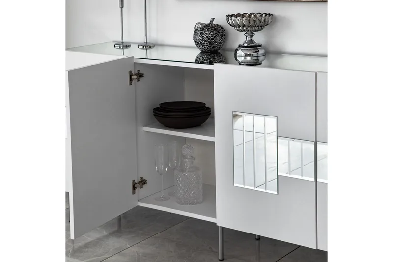 Djarhint Konsollbord 180 cm - Vit - Förvaring - Förvaringsmöbler - Sideboard & skänk