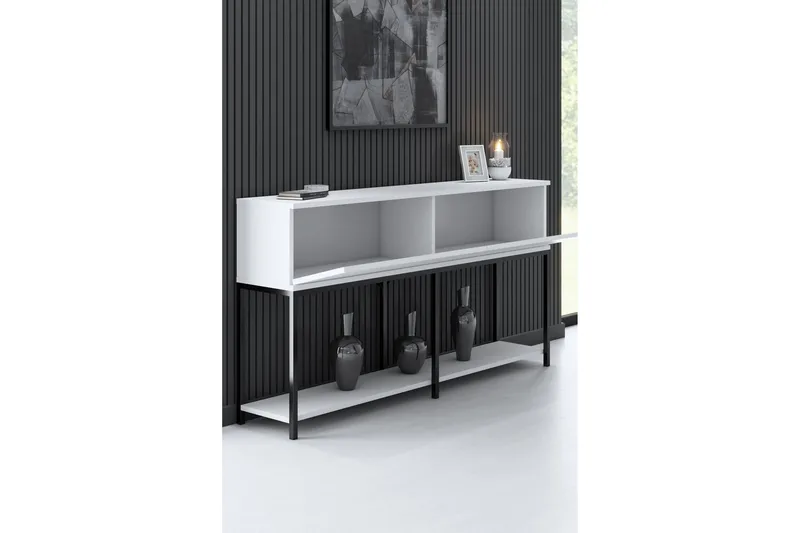 Dorlord Konsollbord 150 cm - Svart/Vit - Möbler - Bord & matgrupper - Avlastningsbord - Konsolbord & sidobord