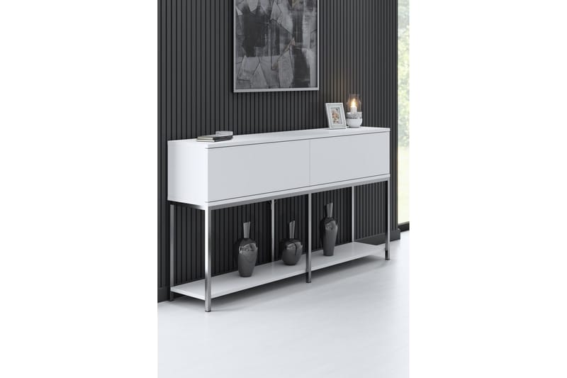 Dorlord Konsollbord 150 cm - Vit/Grå - Möbler - Bord & matgrupper - Avlastningsbord - Konsolbord & sidobord
