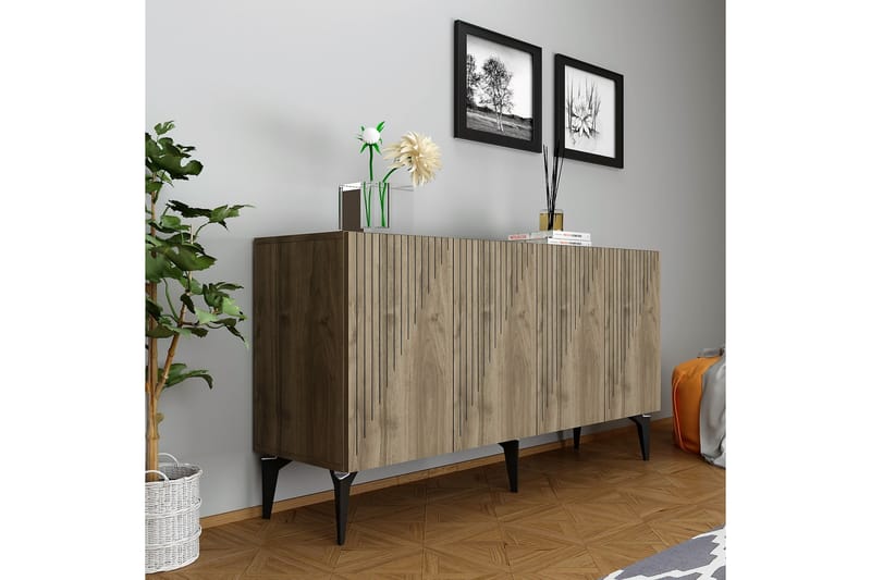 Draw Konsollbord 150 cm - Valnöt - Möbler - Bord & matgrupper - Avlastningsbord - Konsolbord & sidobord