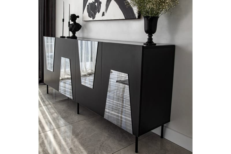 Eraclea Konsollbord 180 cm - Svart - Möbler - Bord & matgrupper - Avlastningsbord - Konsolbord & sidobord