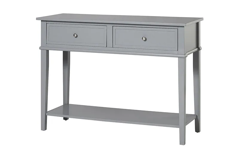 Franklin Konsollbord 104 cm Grå - Dorel Home - Möbler - Bord & matgrupper - Avlastningsbord - Konsolbord & sidobord