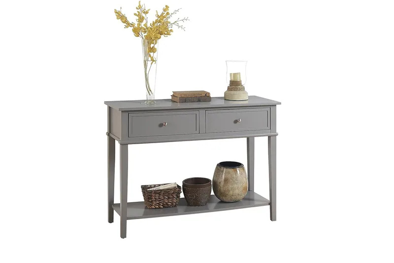Franklin Konsollbord 104 cm Grå - Dorel Home - Möbler - Bord & matgrupper - Avlastningsbord - Konsolbord & sidobord