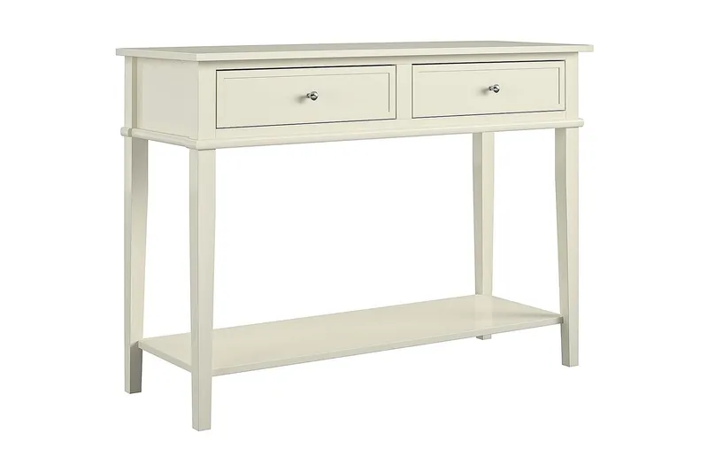 Franklin Konsollbord 104 cm Vit - Dorel Home - Möbler - Bord & matgrupper - Avlastningsbord - Konsolbord & sidobord