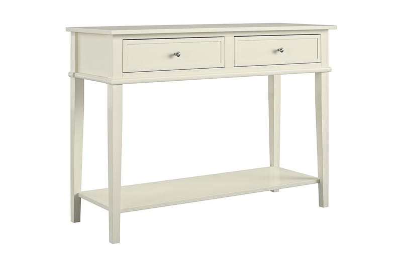 Franklin Konsollbord 104 cm Vit - Dorel Home - Möbler - Bord & matgrupper - Avlastningsbord - Konsolbord & sidobord