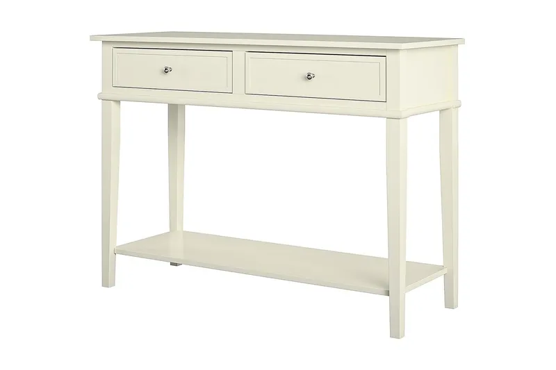 Franklin Konsollbord 104 cm Vit - Dorel Home - Möbler - Bord & matgrupper - Avlastningsbord - Konsolbord & sidobord