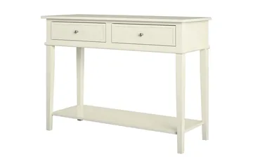 Franklin Konsollbord 104 cm Vit - Dorel Home - Möbler - Bord & matgrupper - Avlastningsbord - Konsolbord & sidobord