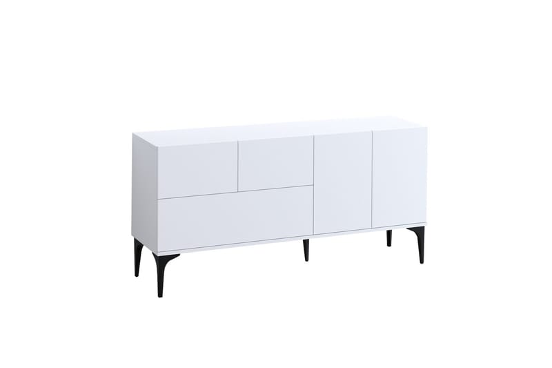 Glise Konsollbord 150 cm - Svart/Vit - Möbler - Bord & matgrupper - Avlastningsbord - Konsolbord & sidobord