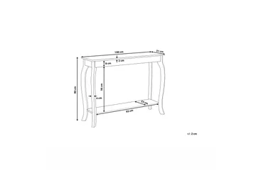Hartford Konsolbord 100 cm - Vit - Möbler - Bord & matgrupper - Avlastningsbord - Konsolbord & sidobord