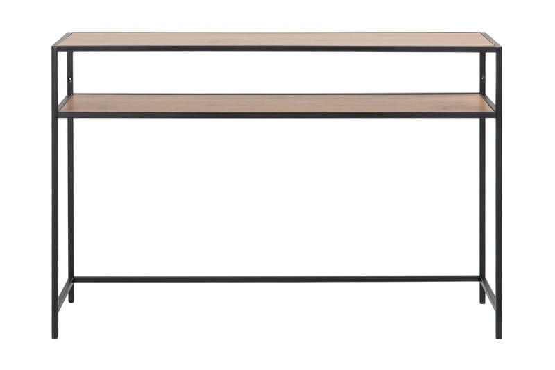 Hasslevik Konsollbord 120 cm, Natur/Matt Svart