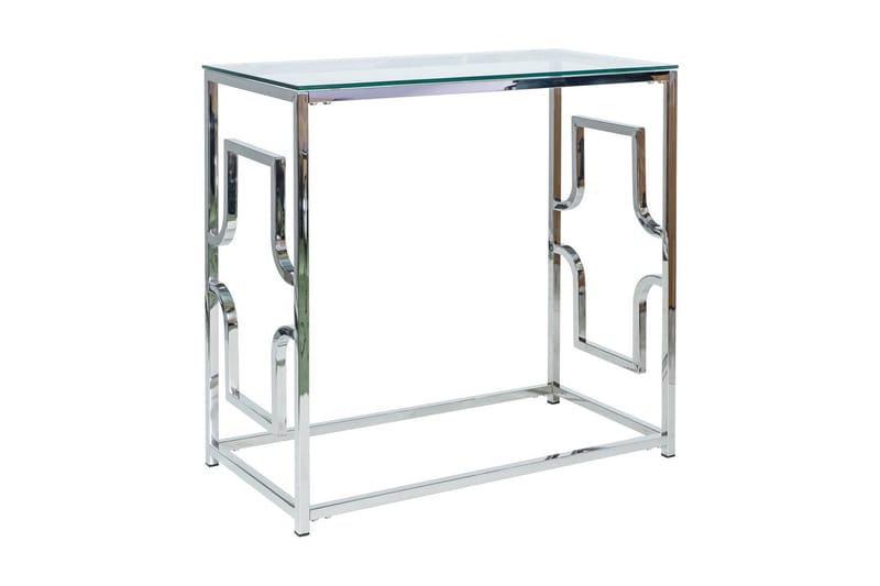 Humedal Konsollbord 80 cm - Glas/Silver - Hallbord - Konsolbord & sidobord