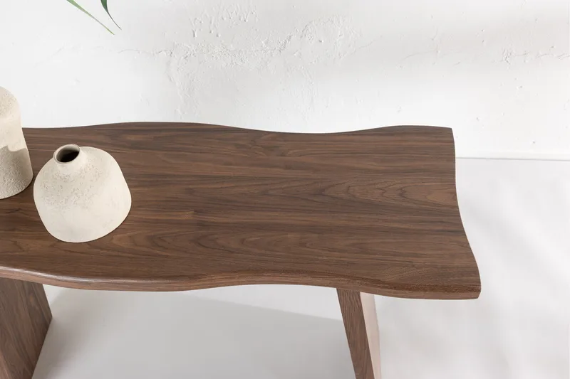 Kirkenes Skänk 120x40 cm Valnöt - Brun - Möbler - Bord & matgrupper - Avlastningsbord - Konsolbord & sidobord