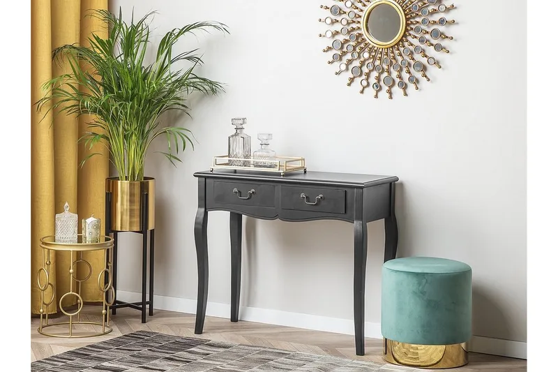 Klawock Konsolbord 90 cm - Svart - Möbler - Bord & matgrupper - Avlastningsbord - Konsolbord & sidobord