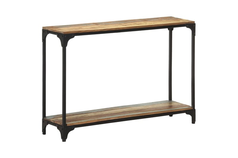 Konsolbord 110x30x75 cm massivt återvunnet trä - Brun - Möbler - Bord & matgrupper - Avlastningsbord - Konsolbord & sidobord
