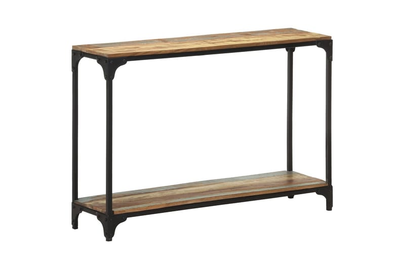 Konsolbord 110x30x75 cm massivt återvunnet trä - Brun - Konsolbord & sidobord - Hallbord