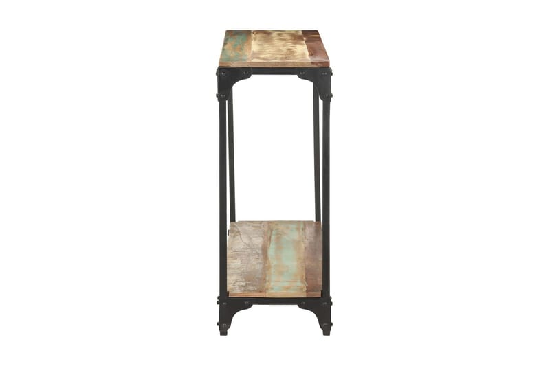 Konsolbord 110x30x75 cm massivt återvunnet trä - Brun - Konsolbord & sidobord - Hallbord